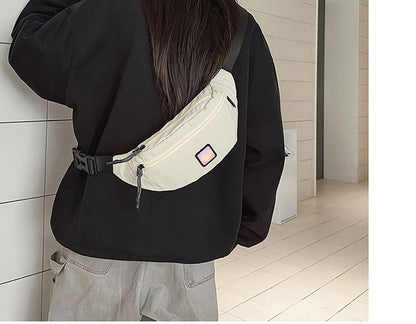 Plain Nylon Belt Bag
