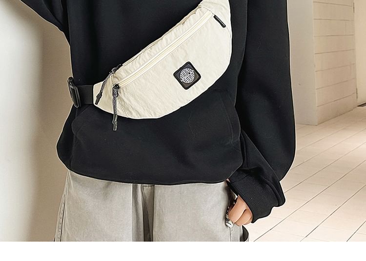 Plain Nylon Belt Bag