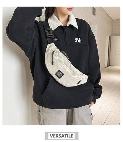 Plain Nylon Belt Bag
