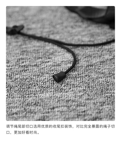 Drawstring Bucket Nylon Bag