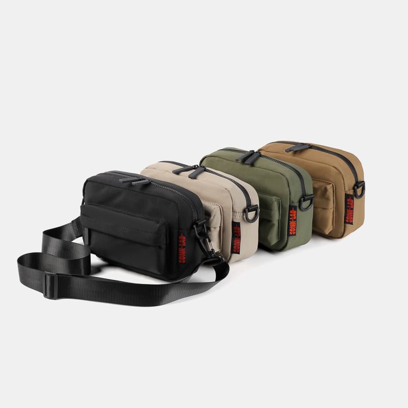 Bag Nylon Plain Crossbody
