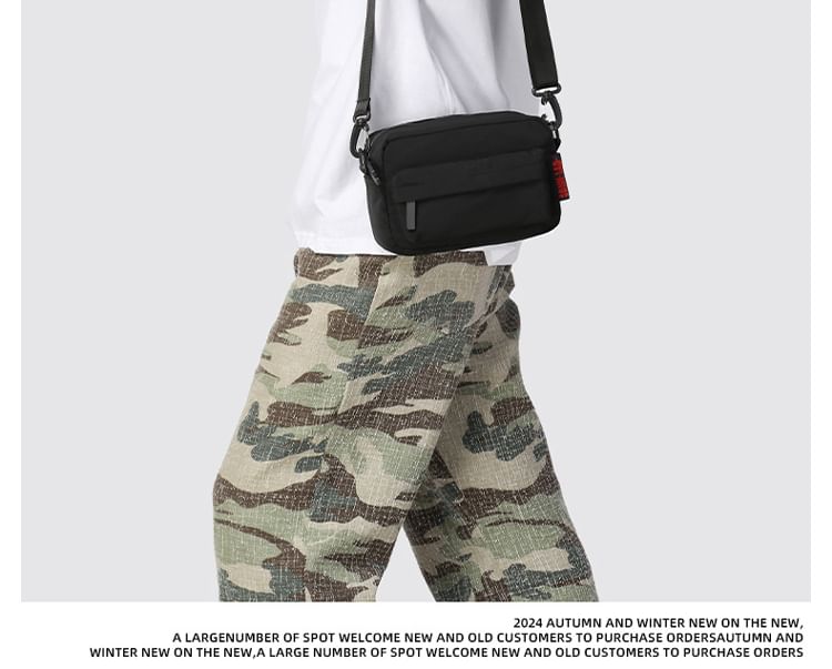 Bag Nylon Plain Crossbody