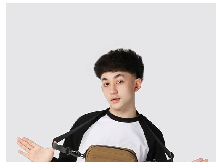 Bag Nylon Plain Crossbody