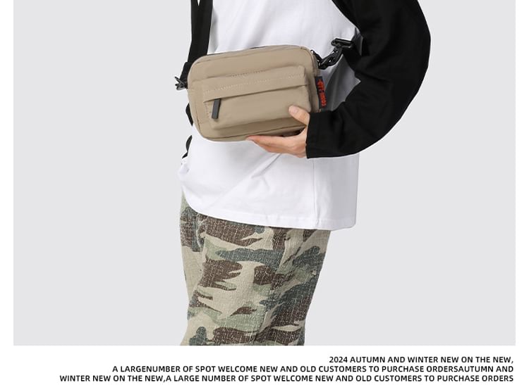 Bag Nylon Plain Crossbody