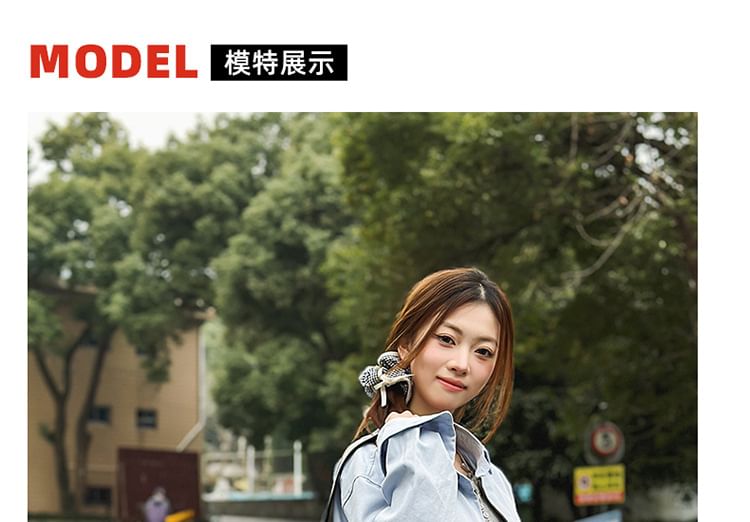 Plain Nylon Crossbody Bag