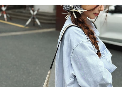 Plain Nylon Crossbody Bag