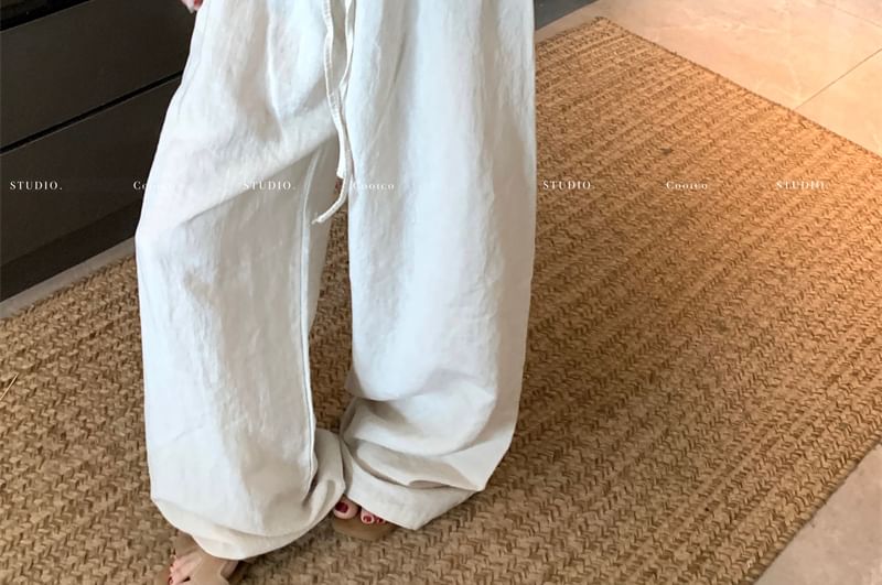 Beaded T-Shirt Scoop Neck Sheer Plain Short-Sleeve