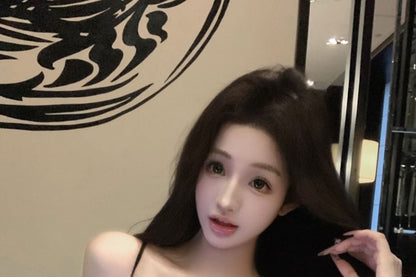 Bow Top Glitter Rhinestone Cami