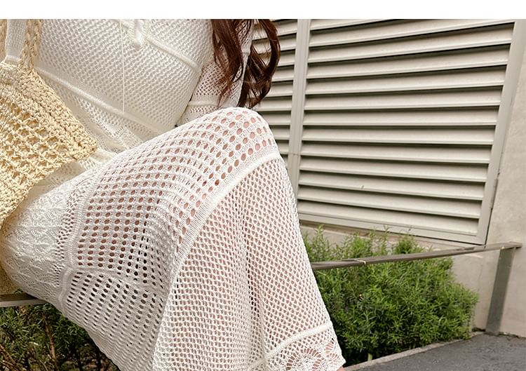 Slingback Mid Heel Bow Sandals Plain