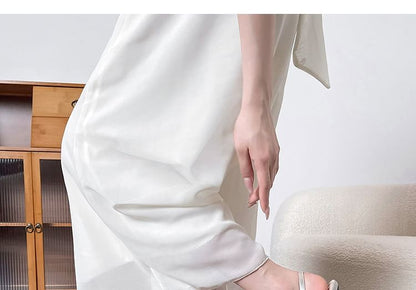 Slingback High Rhinestone Sandals Heel Pointy