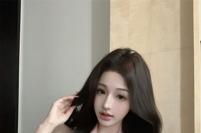 Top Halter Neck Print Cowl Floral