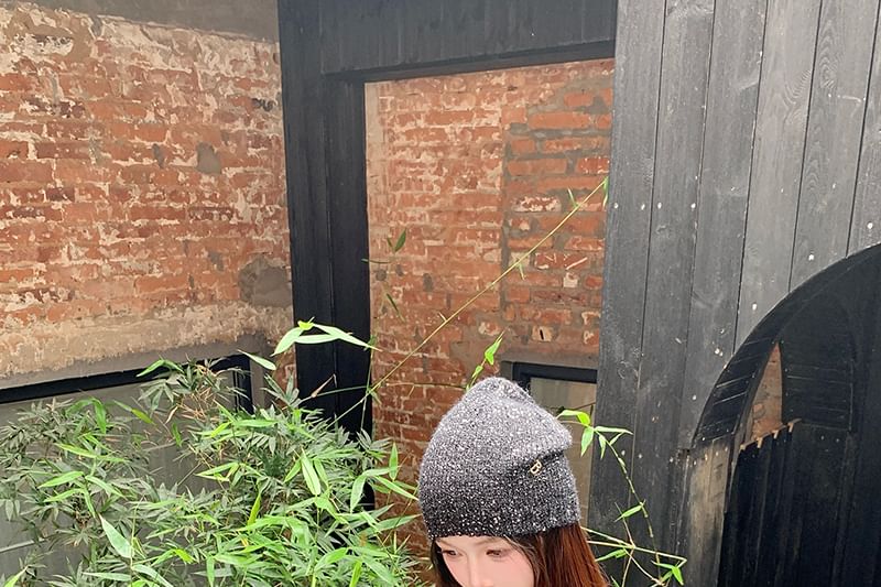 Lace Panel Dotted Top Camisole