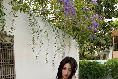 Henley Plain Trim Crop Lace Cami Top