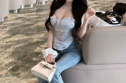 Top Print Camisole Patterned