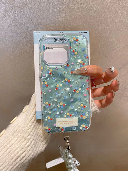 Case Strap / Set Floral Phone