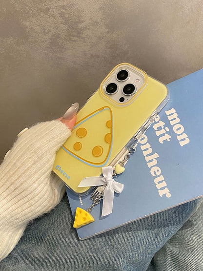 Set Phone Cheese Charm / Case