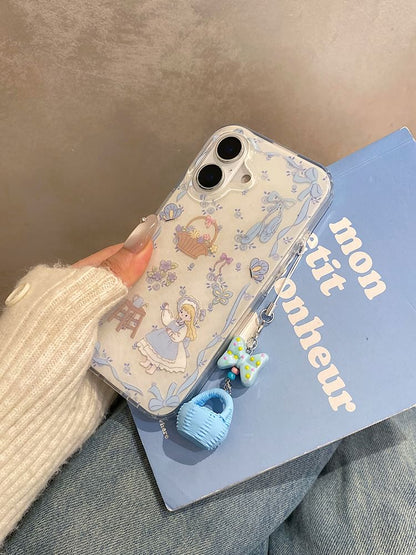 Phone / Set Charm Girl Case