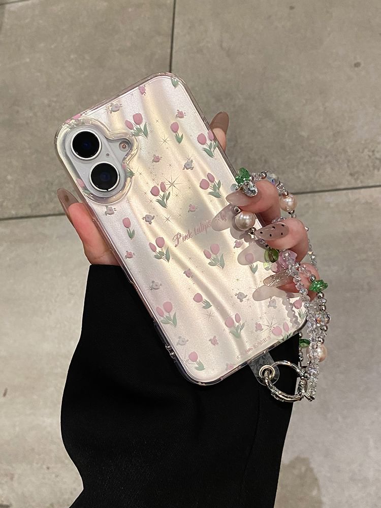 Set Strap Phone Case / Tulip