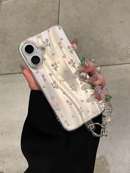 Set Strap Phone Case / Tulip