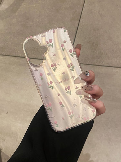 Set Strap Phone Case / Tulip