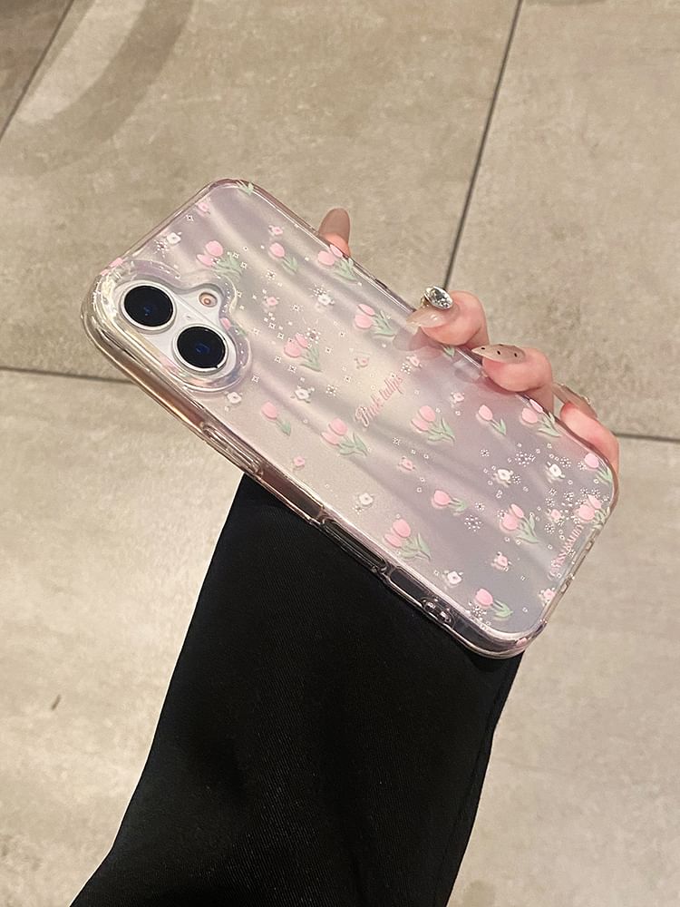 Set Strap Phone Case / Tulip