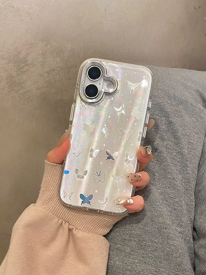 Phone Holographic Case Butterfly