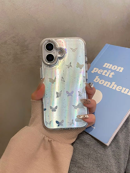 Phone Holographic Case Butterfly