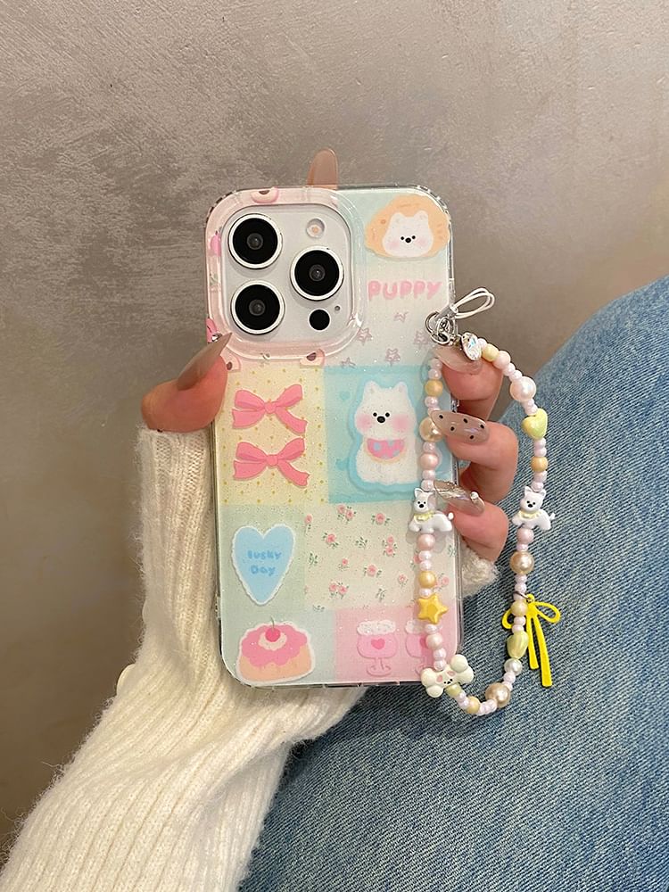 Phone Dog Case Strap Set /