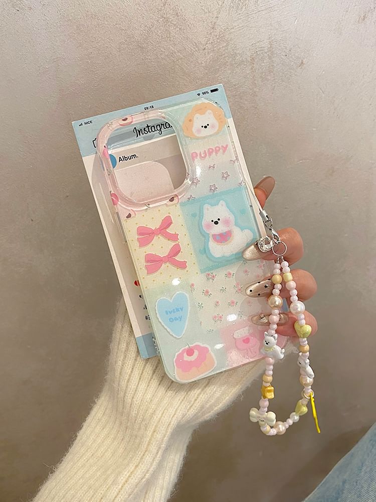 Phone Dog Case Strap Set /