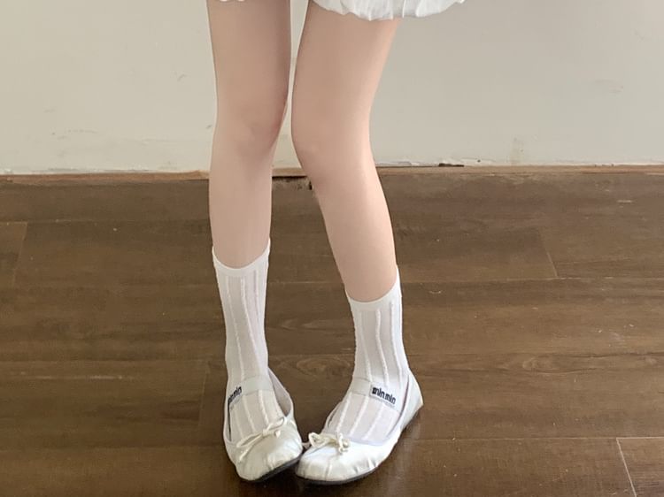 Bubble High Shorts Plain Waist