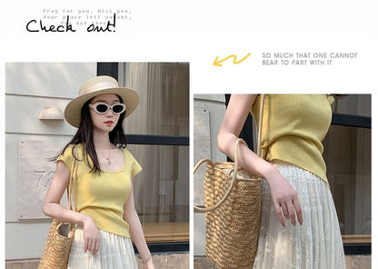 High Lace A-Line Midi Skirt Waist