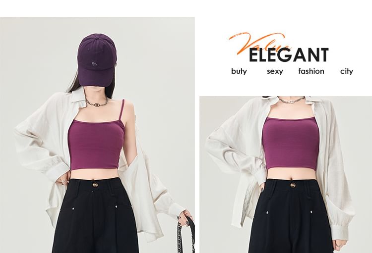 Plain Dress Pants Waist Leg Wide High