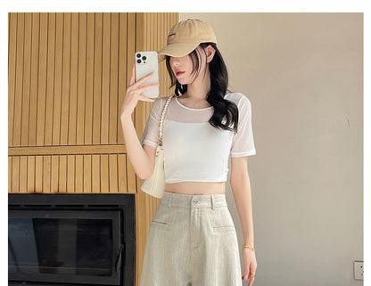 Waist (Various Wide Leg High Jeans Washed Designs)