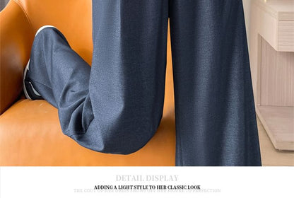 Plain Designs) (Various High Rise Jeans Leg Wide