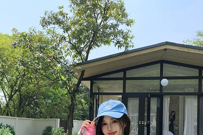 Asymmetrical T-Shirt One-Shoulder Long-Sleeve Plain