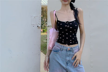 Rise Low Leg Washed Jeans Wide