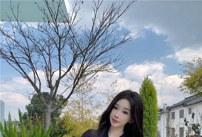 Jacket Flower Embroidered Zip Sheer