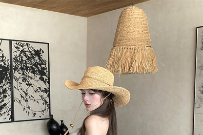 Asymmetrical Top Ruffle Plain Strapless