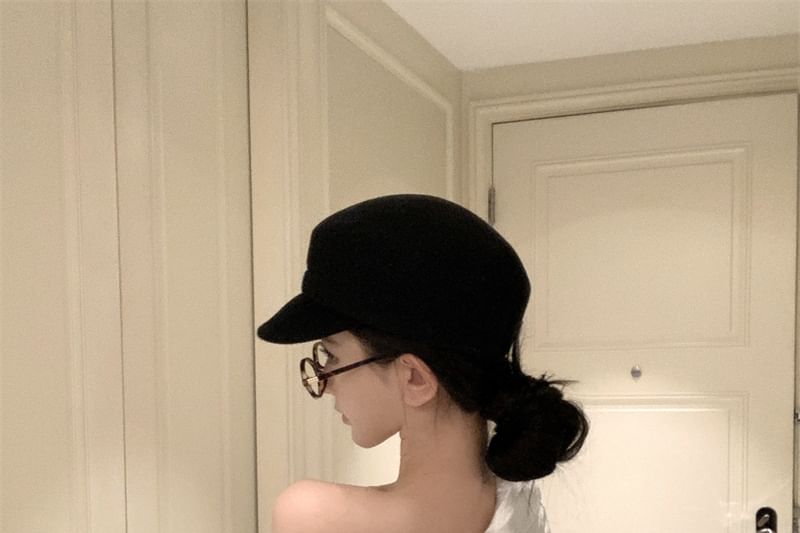 Plain Shirt Long-Sleeve