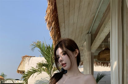 Top Off-Shoulder Crop Floral