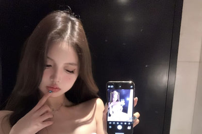 Floral Top Plain Tube