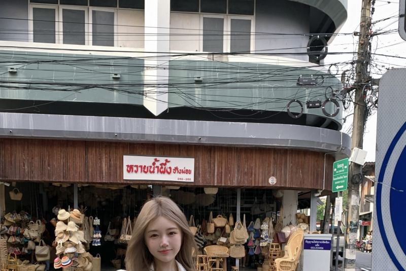 Floral Puff-Sleeve Dress A-Line Button-Up Embroidered Mini Tie-Side