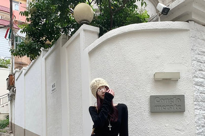 High Skirt Rise Panel Lace Mermaid Midi Asymmetrical