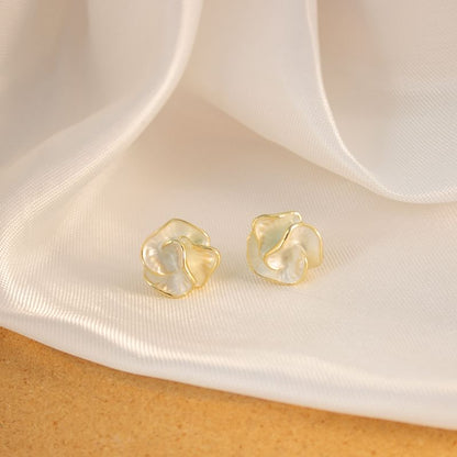 Clip-On Stud Earring / Flower