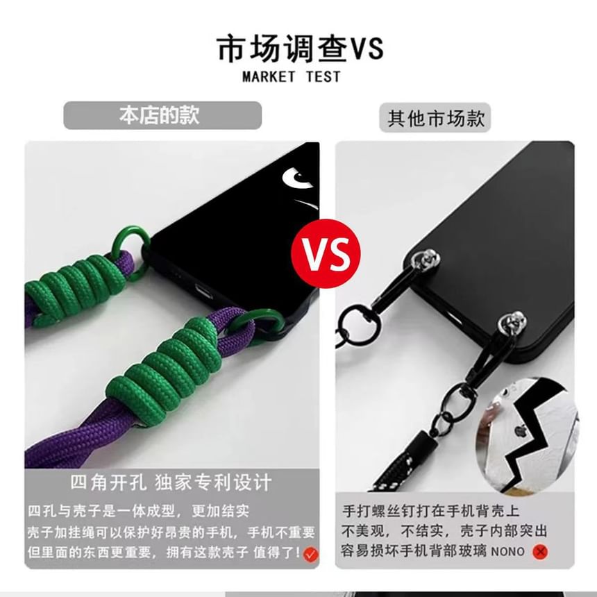 Phone Strap Lanyard / Case Eye Set Cartoon