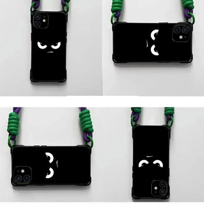 Phone Strap Lanyard / Case Eye Set Cartoon