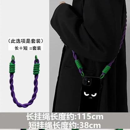 Phone Strap Lanyard / Case Eye Set Cartoon