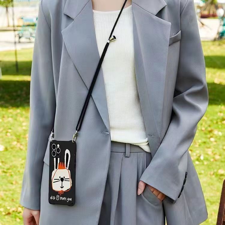 Phone Lanyard Set / Rabbit Case