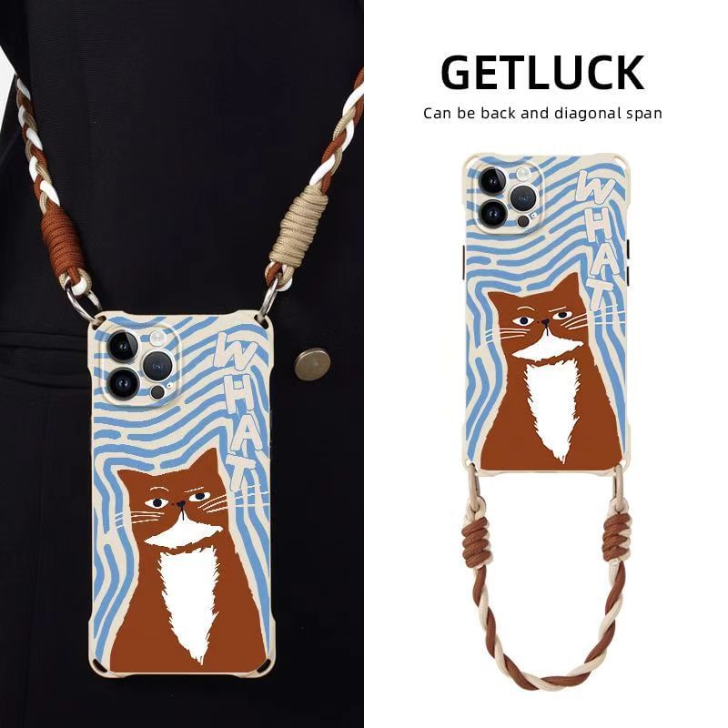 Lanyard Case Set Phone Cat /