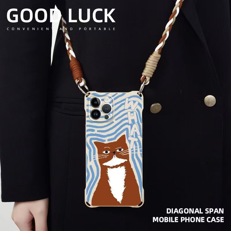 Lanyard Case Set Phone Cat /